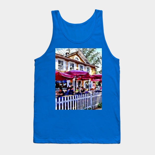 New Hope PA - Dining Al Fresco Tank Top by SusanSavad